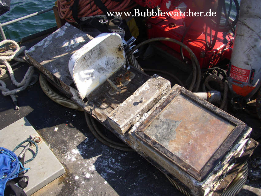 Waschtisch des Kmdt von U 251